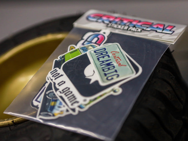 Criticals Stickerpack 6-pcs