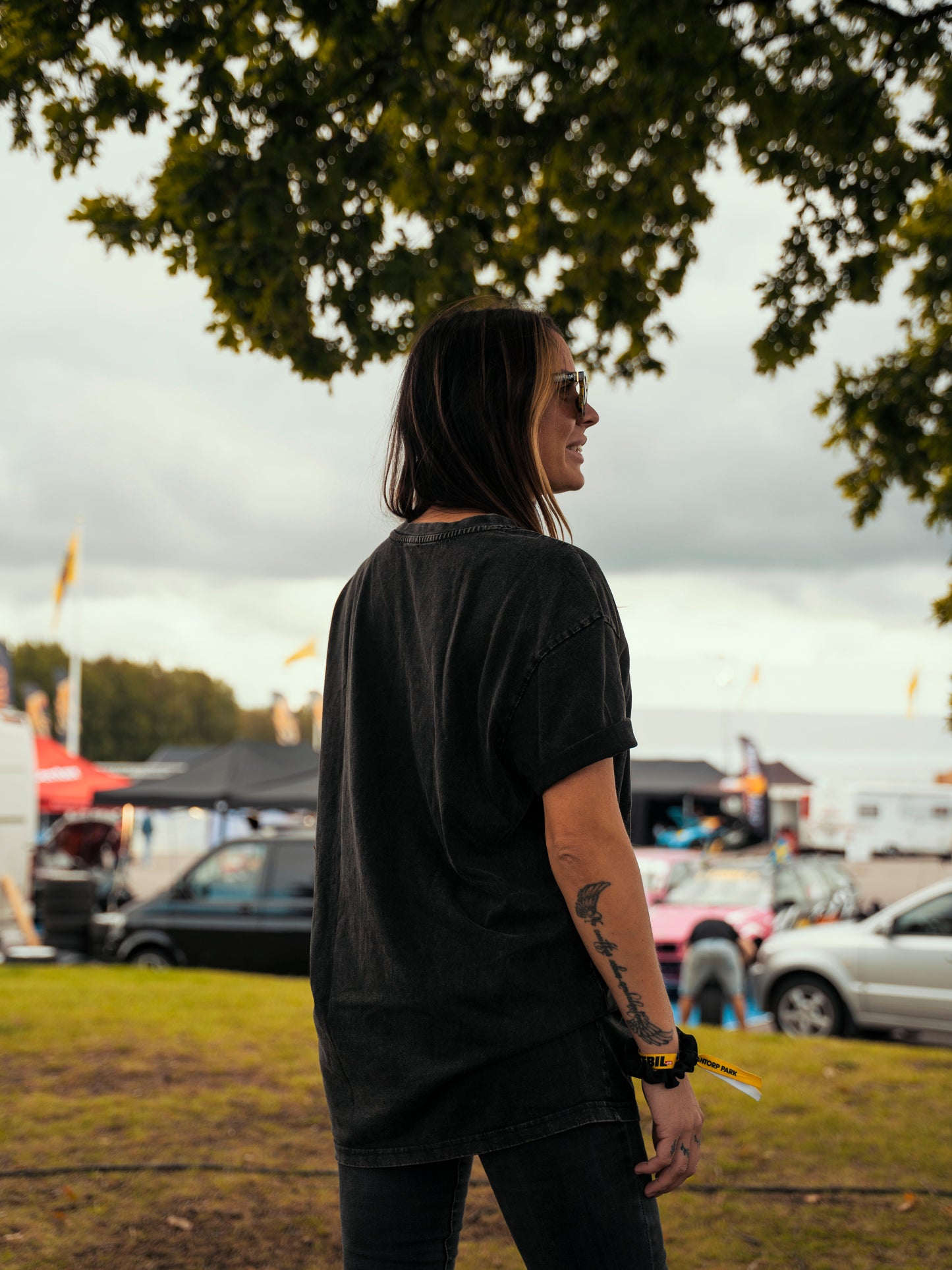 The Premium Limited Schyssta Pattar T-Shirt Acid Wash