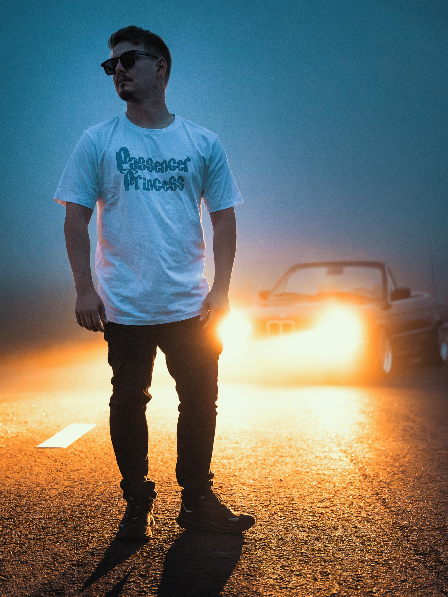 Roaderwear Passenger Princess - Vit T-shirt