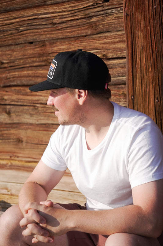 DAVID SKOGSBY DS333 BLACK OLD SCHOOL SNAPBACK