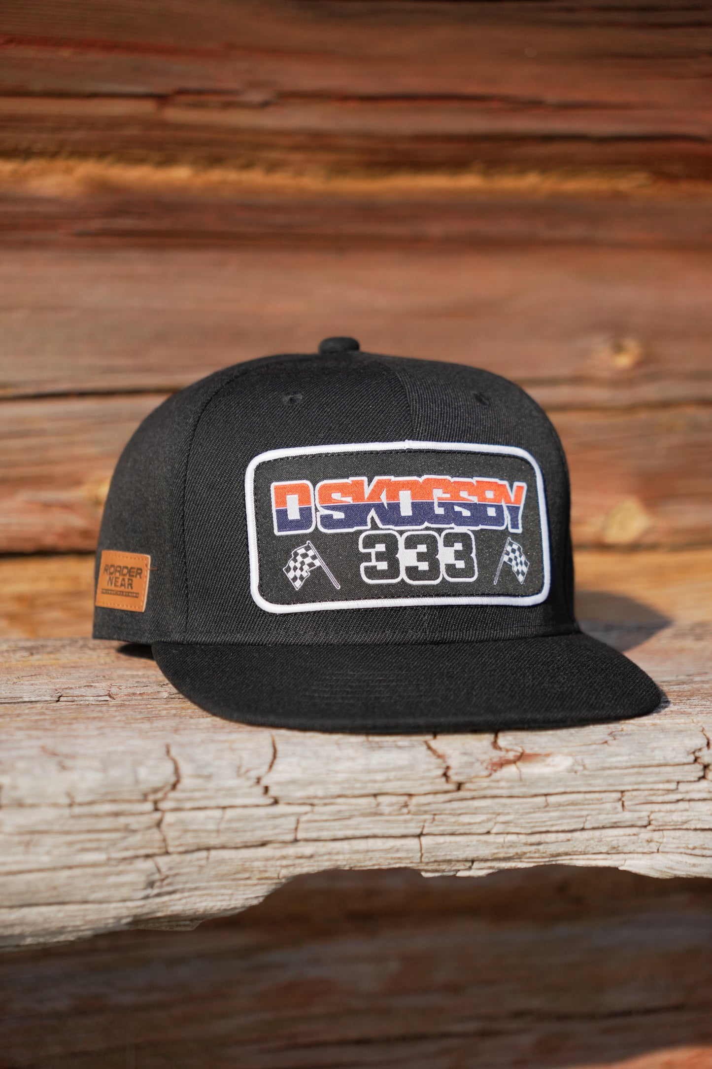 DAVID SKOGSBY DS333 BLACK OLD SCHOOL SNAPBACK