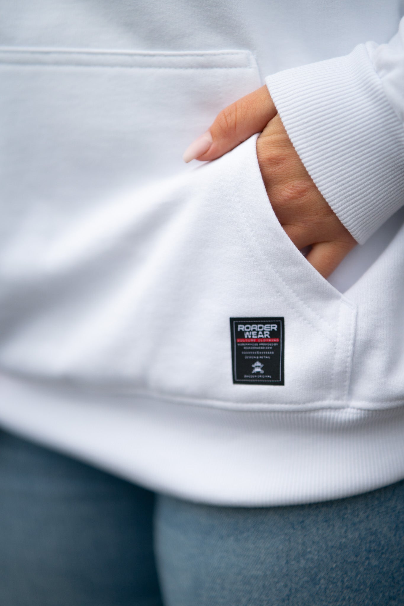 HÜRUNG3 Classic Great Tits White Hoodie