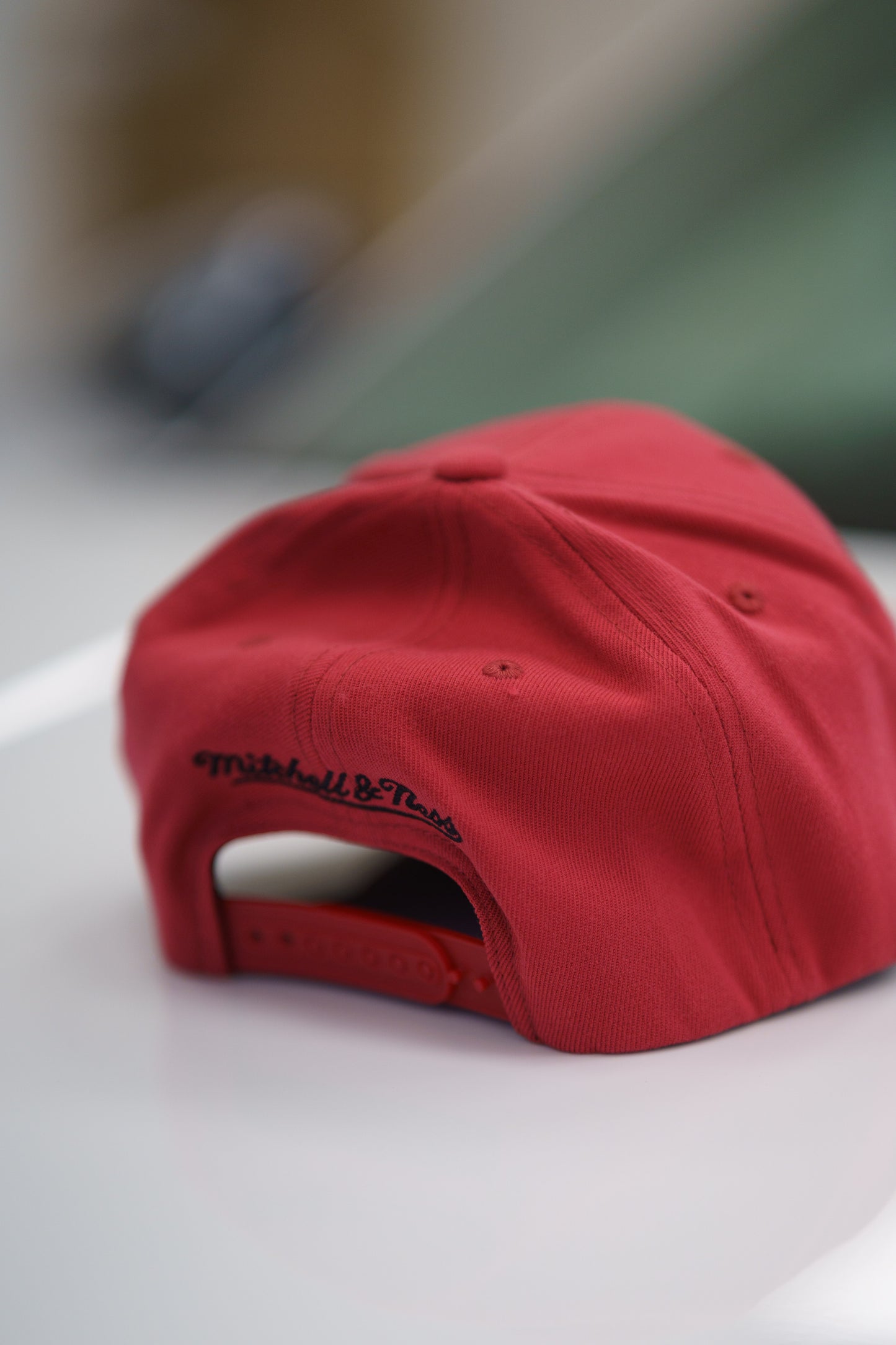 Mitchell & Ness Keps - Own Brand Pinscript Red/Black Red Classic