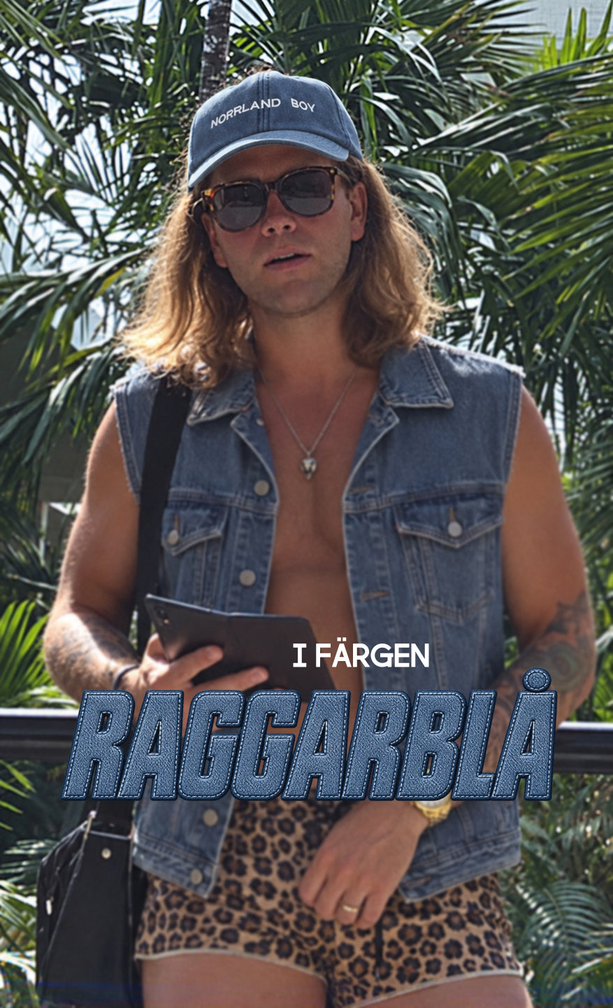 Rivstart NORRLAND BOY Dad Cap - RAGGARBLÅ