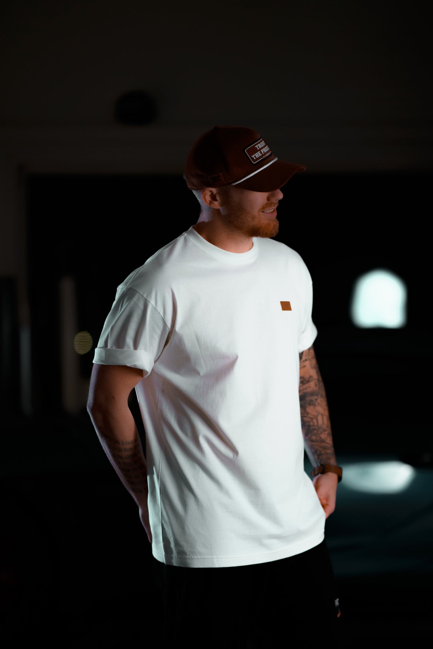 The Roaderwear Classic Patch Tee / T-shirt - Creamvit