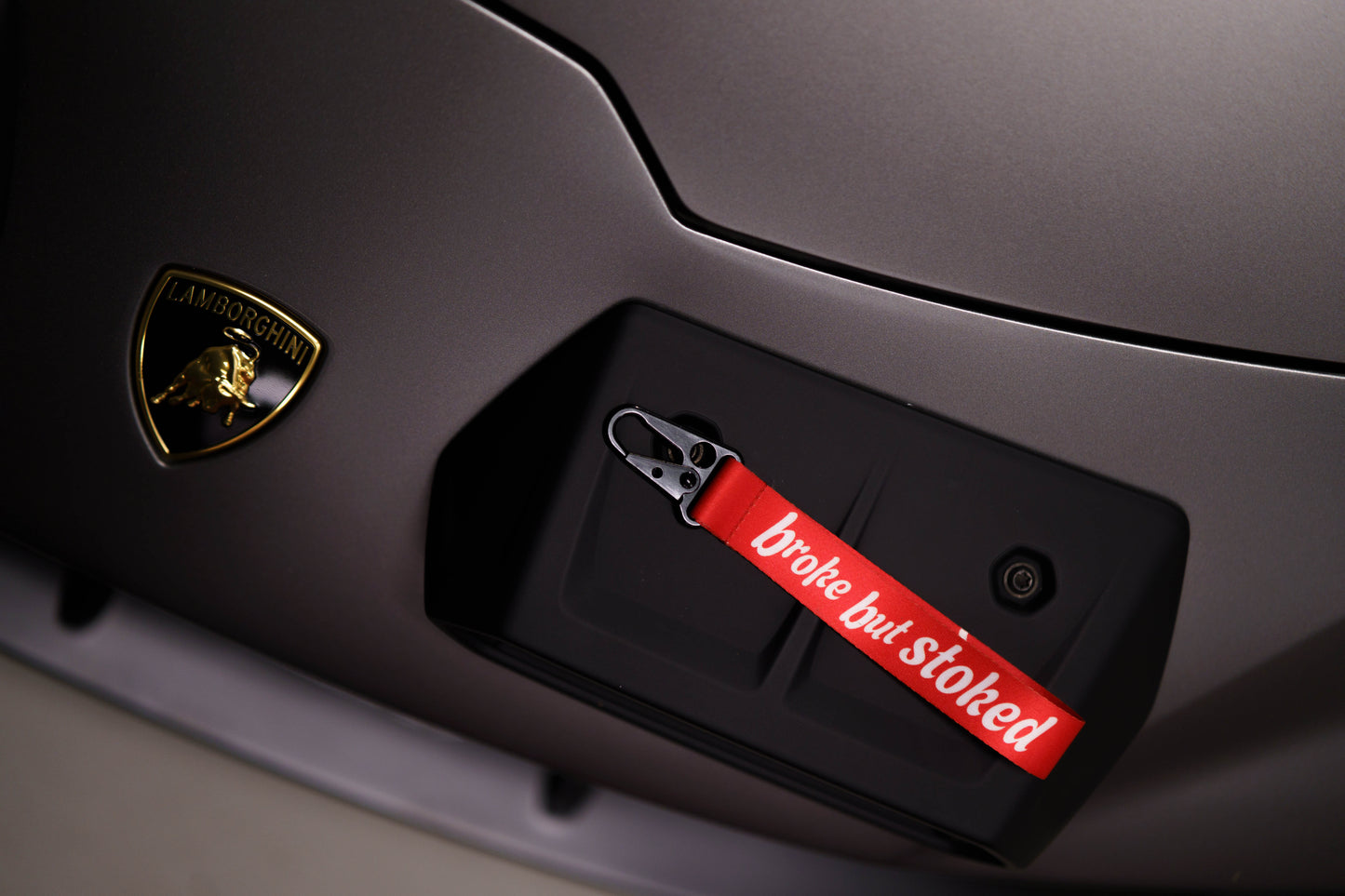 Keychain / Nyckelring Shitbox / Broke but stoked!