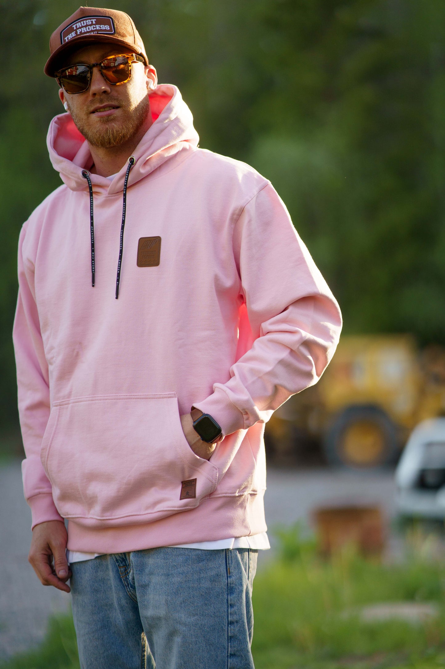 THE PREMIUM LIMITED PINK LUVA / HOODIE V2