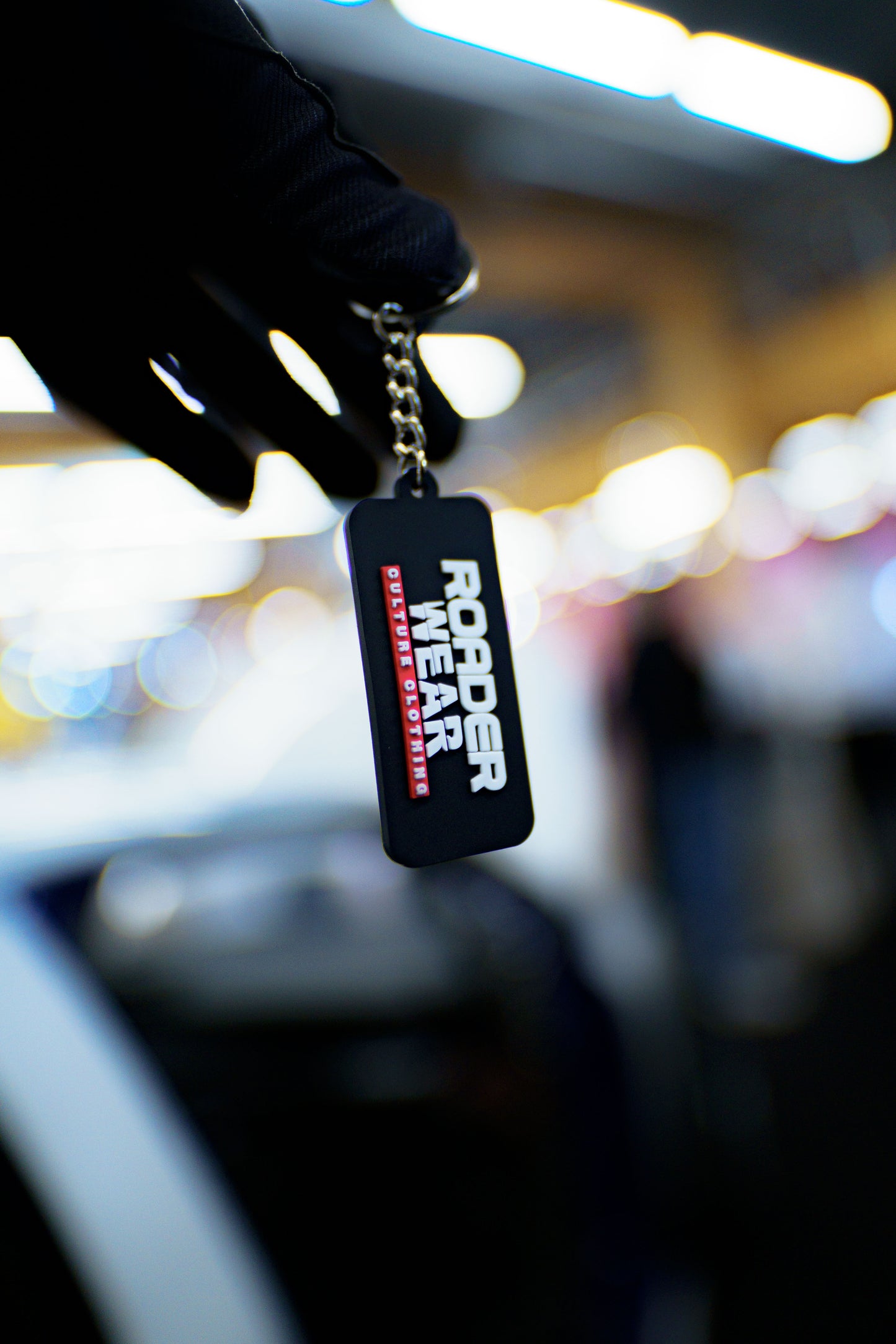 Rubber Keychain / Nyckelring Roaderwear 2.0 - Black