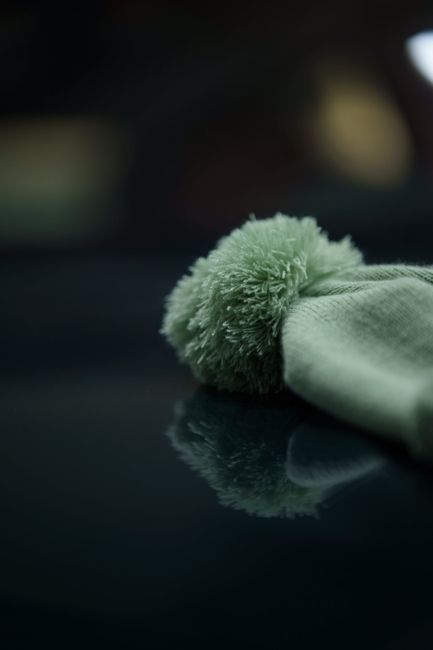 The Roaderwear Classic Beanie / Mössa med toffs - Grön/Scrubs