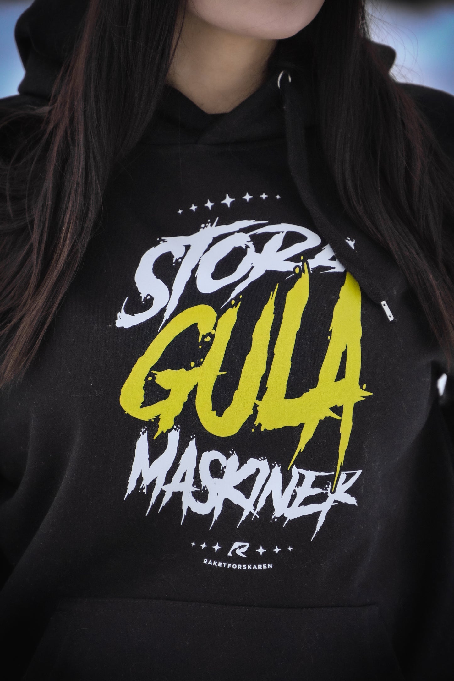 Raketforskaren - Stora Gula Maskiner - Hoodie