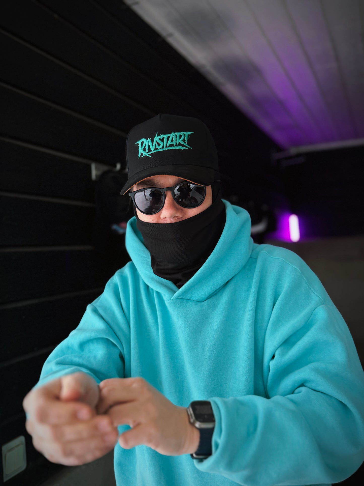 Rivstart Classic 5-panel Baseball Keps - Turkos brodyr