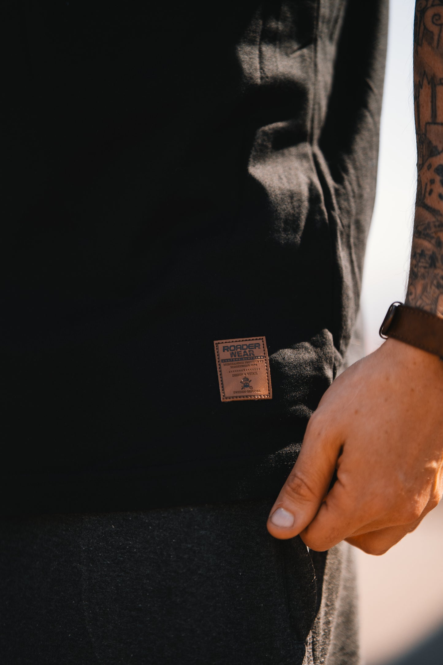 Roaderwear "Trust The Process" svart Tee / T-shirt - (Front Print Only)