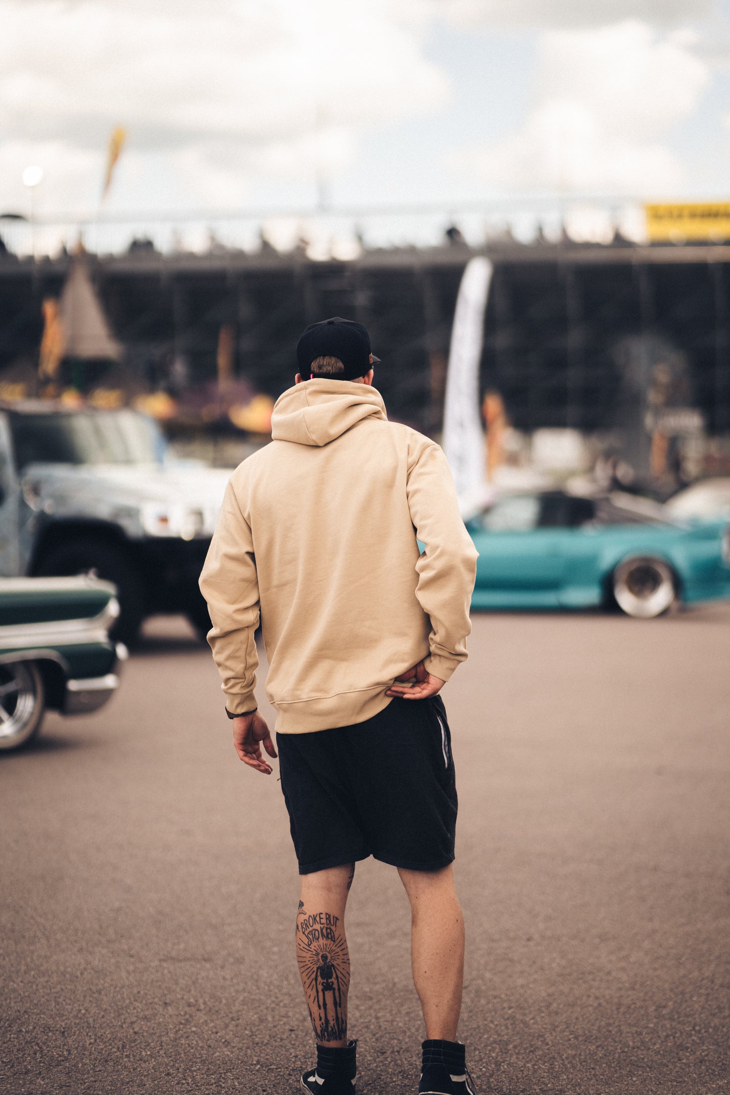 Hatar Fan Folk V2 Hoodie - Sand