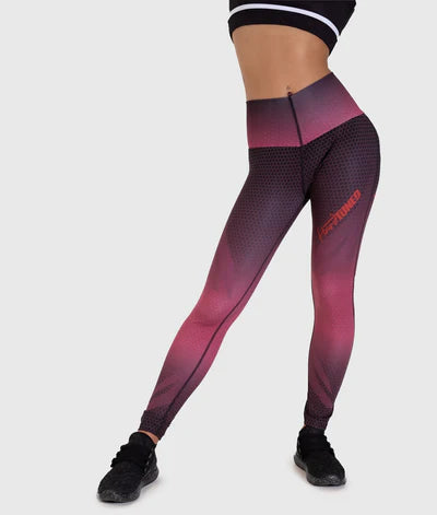 HARDTUNED Hex Contour Leggings Plum Roaderwear