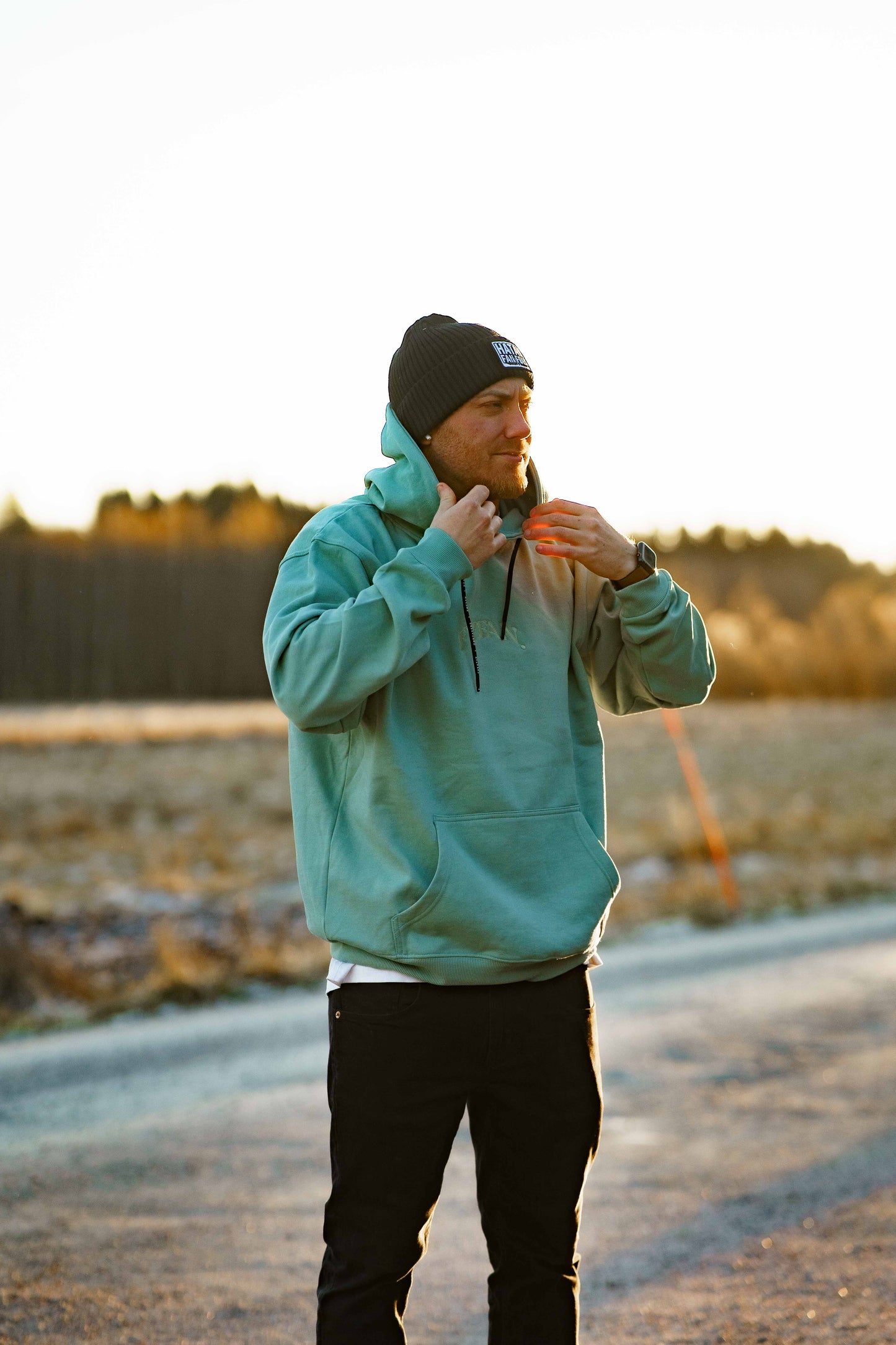 Roaderwear FYFAN. Hoodie - Grön / Scrubs