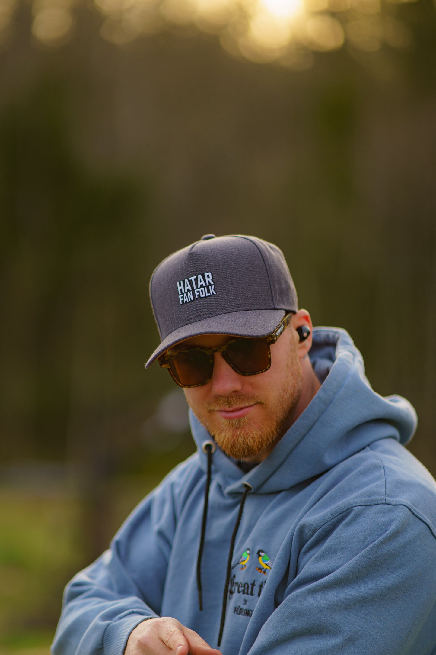 Roaderwear Grey 5-panel Baseball Keps - Hatar Fan Folk!