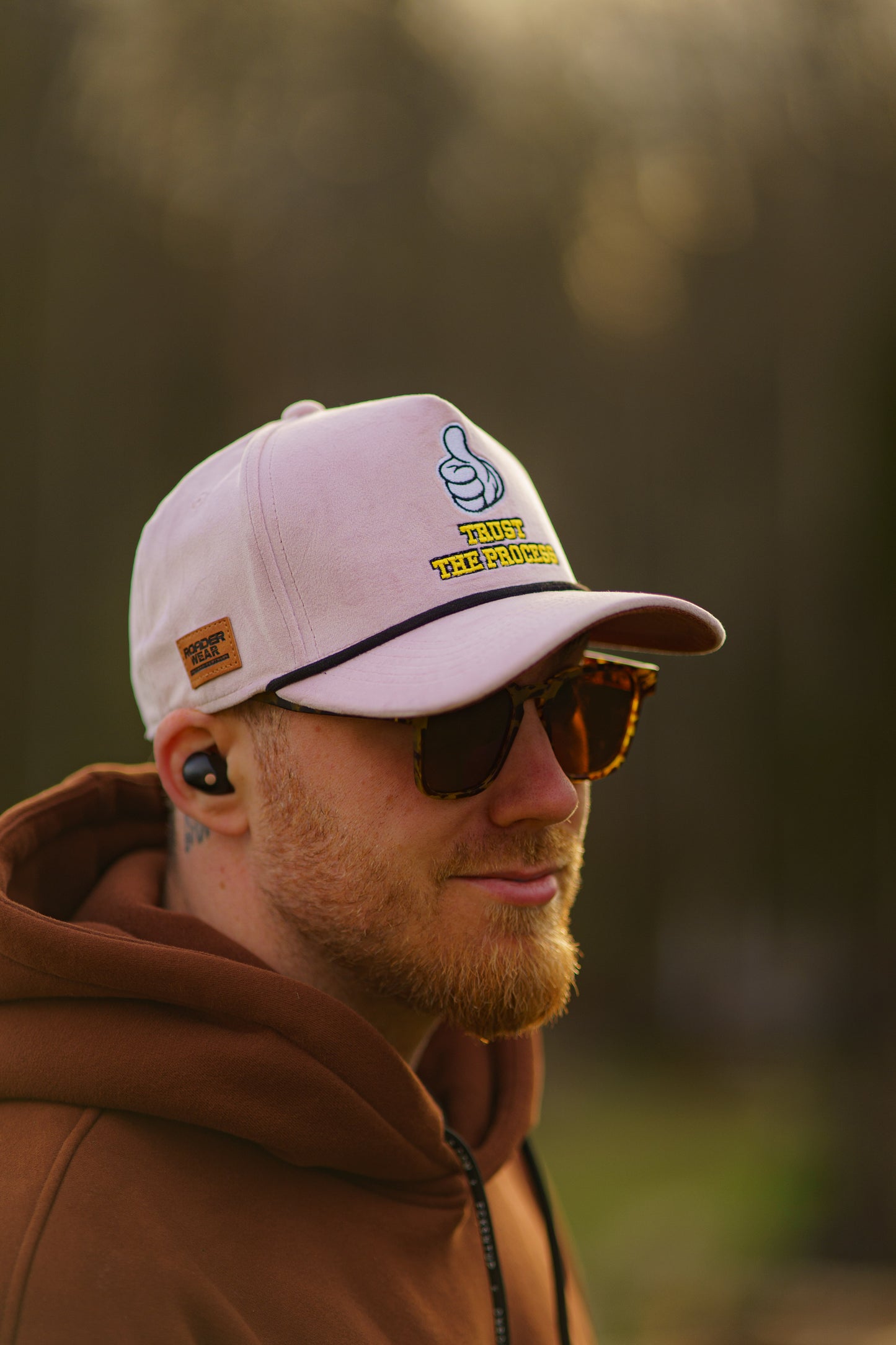 Trust The Process Pink Baseball Cap / Keps 5-panel