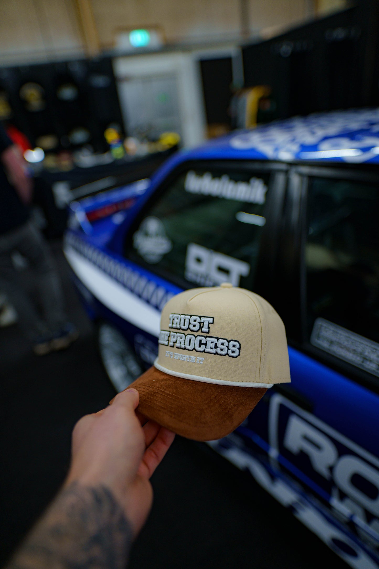 Trust The Process Sand/brown Baseball Cap / Keps 5-panel