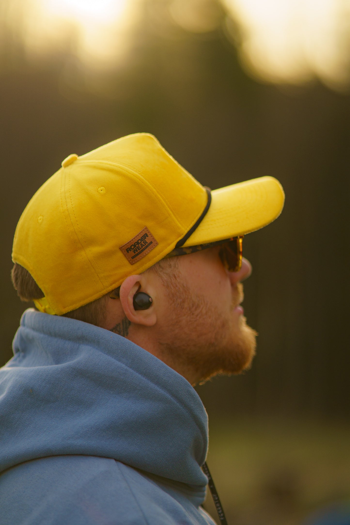 Roaderwear Gul / Yellow 5-panel Baseballkeps - Låt Mig Va!