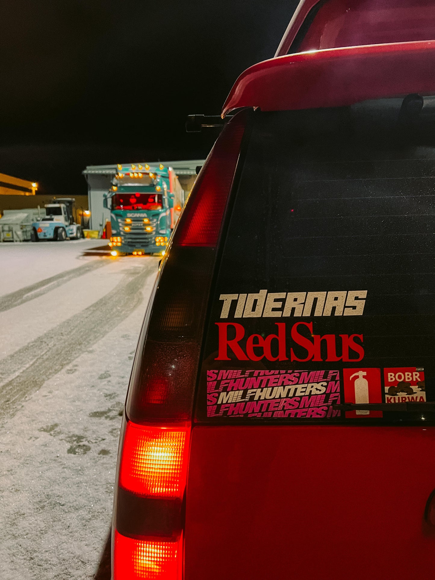 Tidernas Liten dekal / Sticker