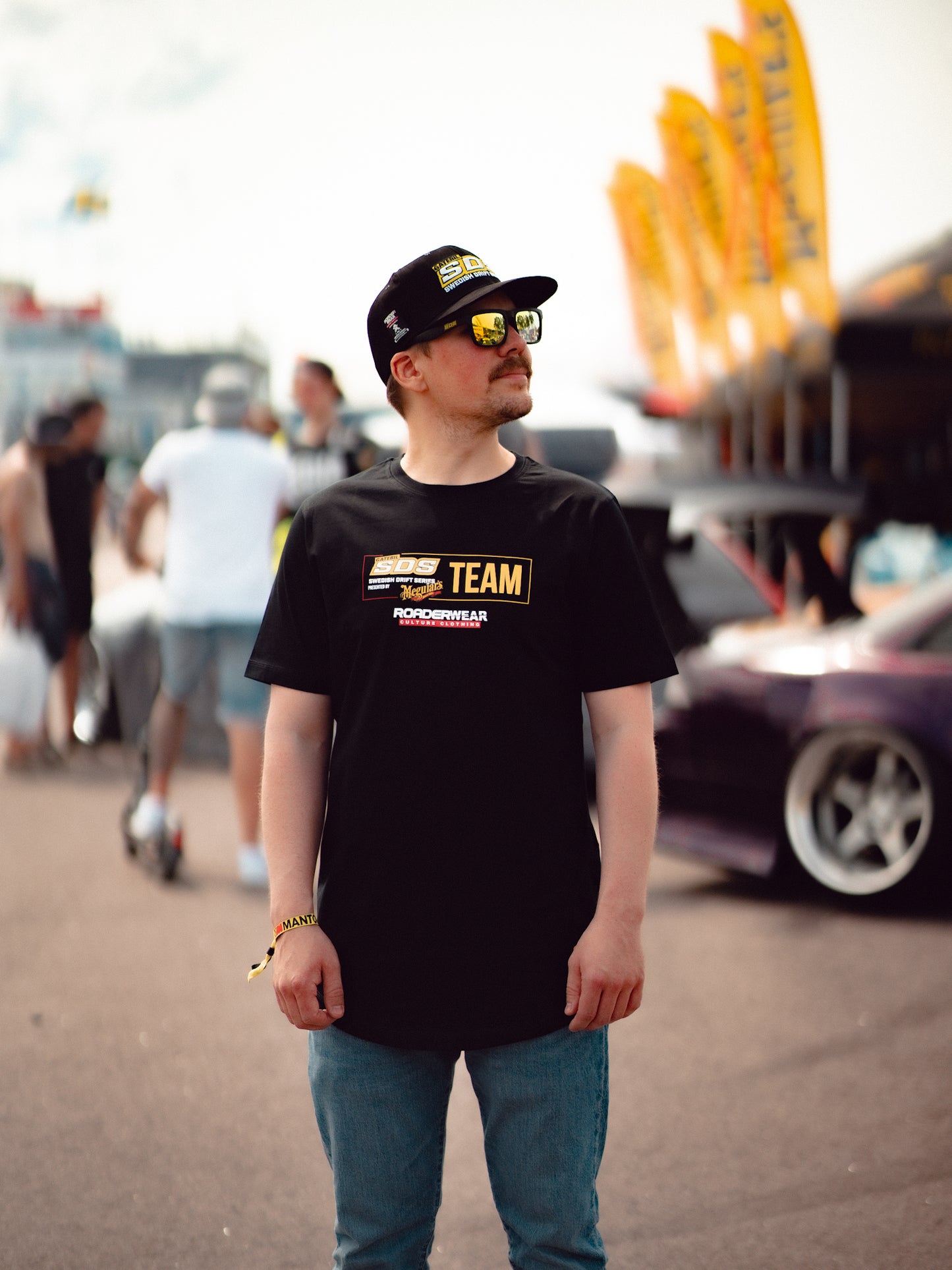 SDS SWEDISH DRIFT SERIES TEAM T-SHIRT - Front print only