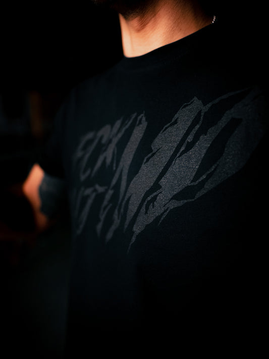 Roaderwear Fckshtup Super Black Long Tee