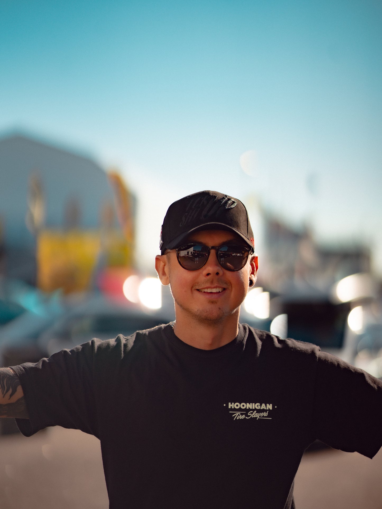 Roaderwear Baseball Cap Full Black Fckshtup OG