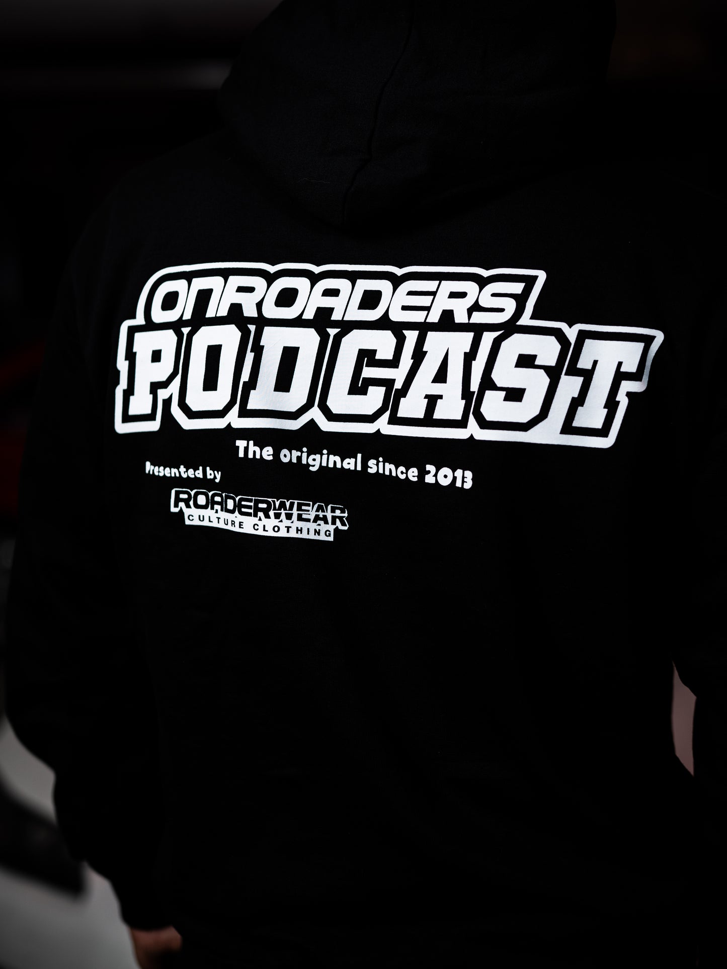 ONROADERS PODCAST BLACK HOODIE