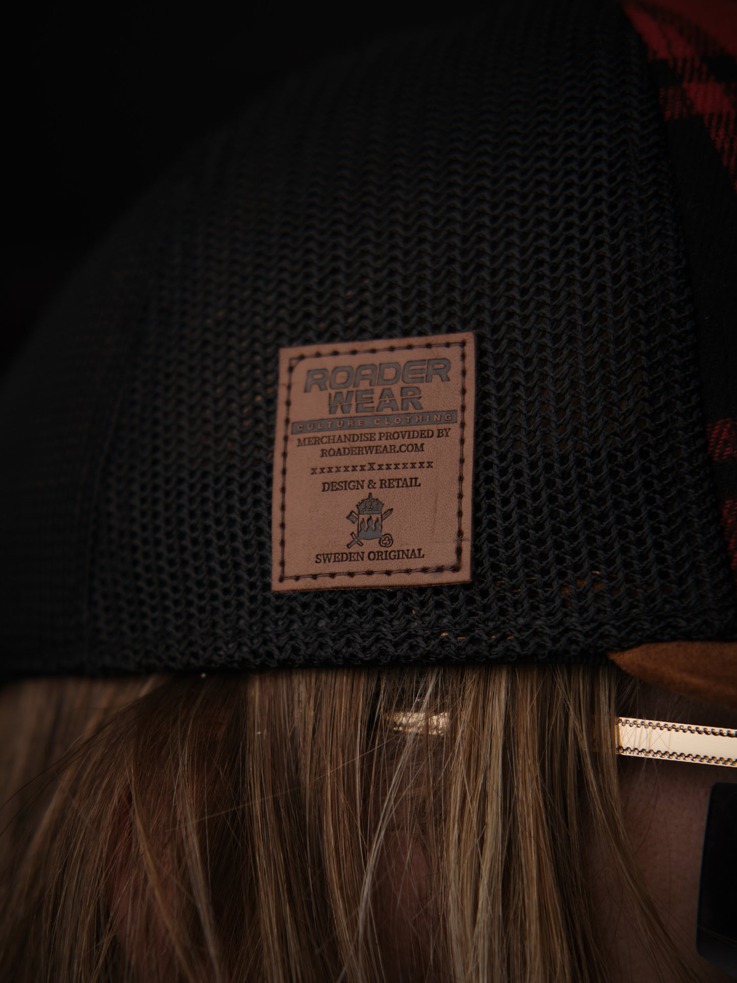 Roaderwear Baseball Cap Red Flannel Fckshtup