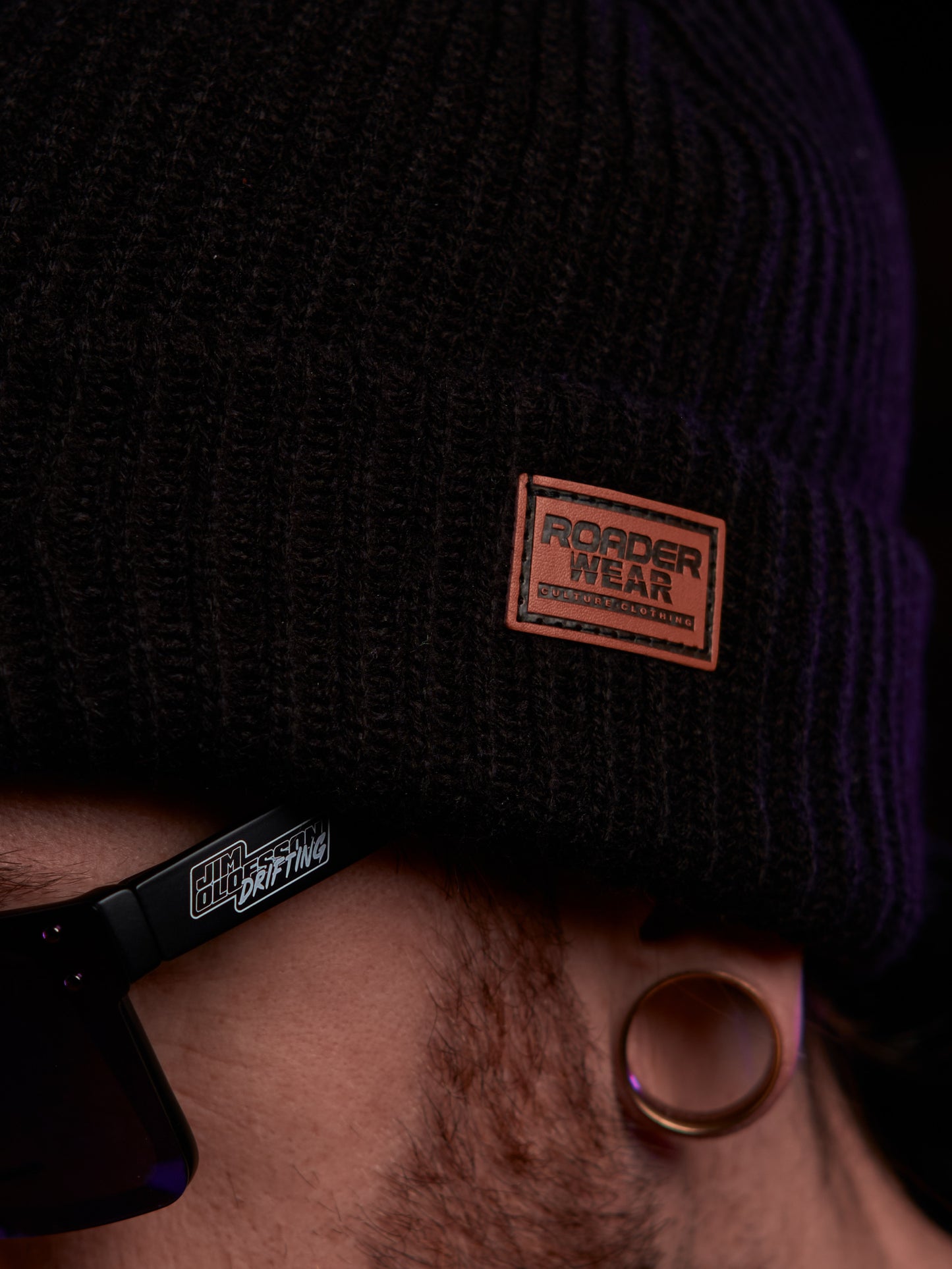 Fckshtup Beanie - Black On Black Fckshtup