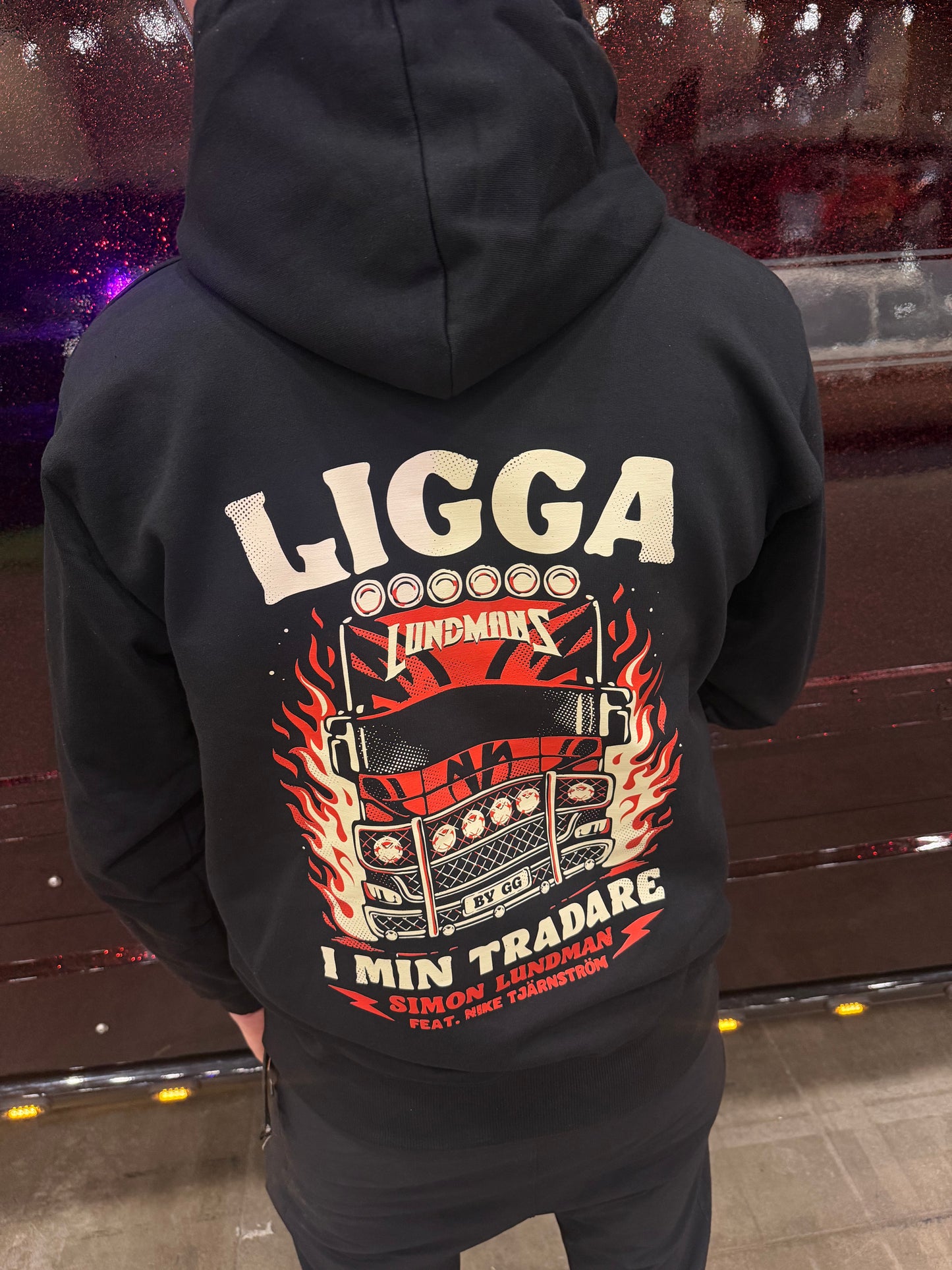 Ligga i min Tradare Hoodie