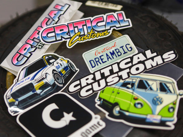 Criticals Stickerpack 6-pcs