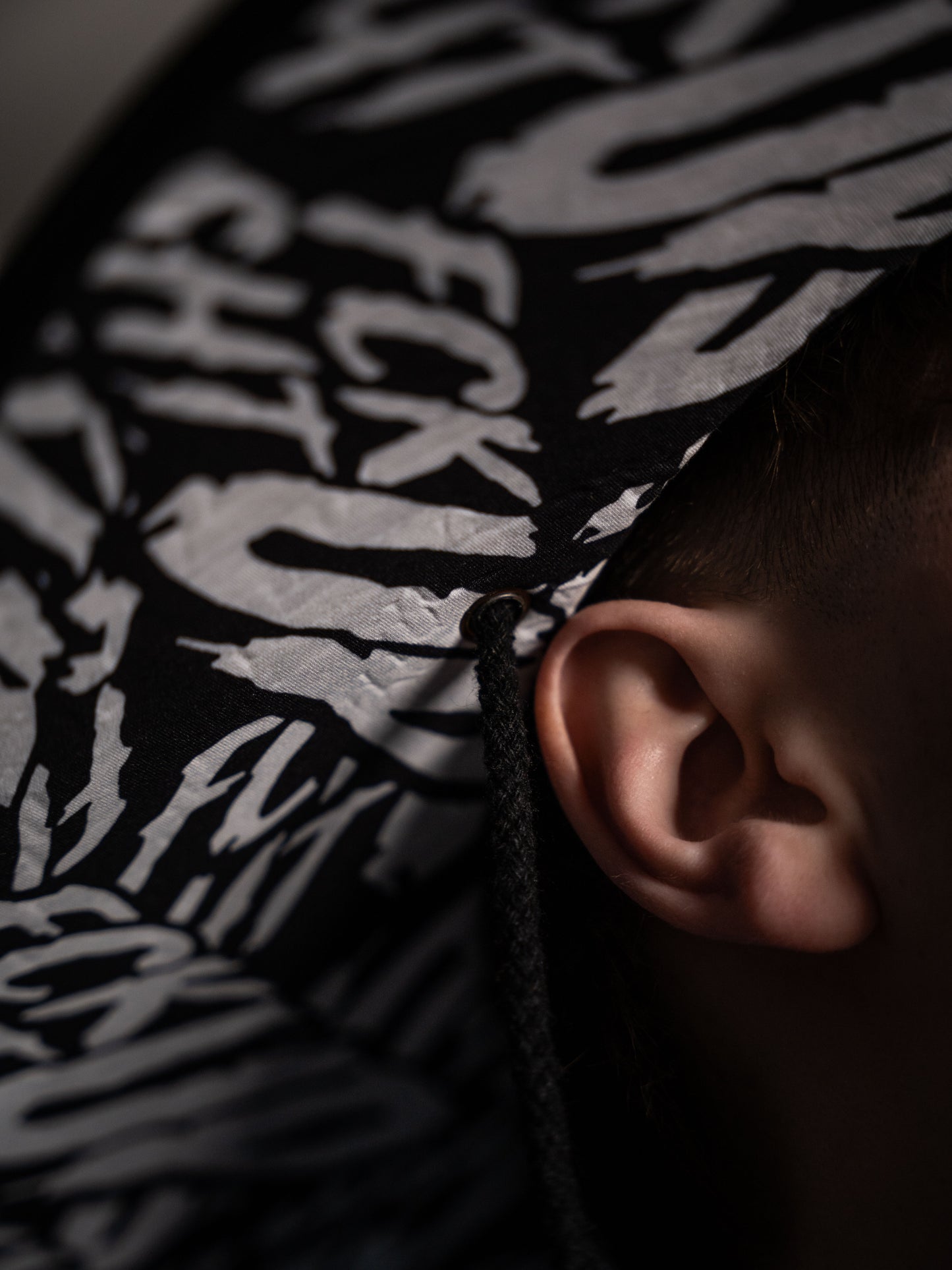 Roaderwear Black Strawhat / Stråhatt / Hatt with Fckshtup logo