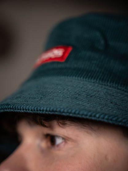 Onroaders Green Bucket Hat Bar Logo