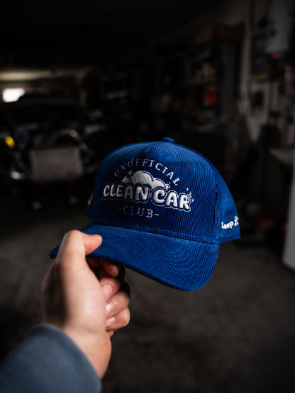 Blue Snapback Manchester Cap Unofficial Clean Car Club