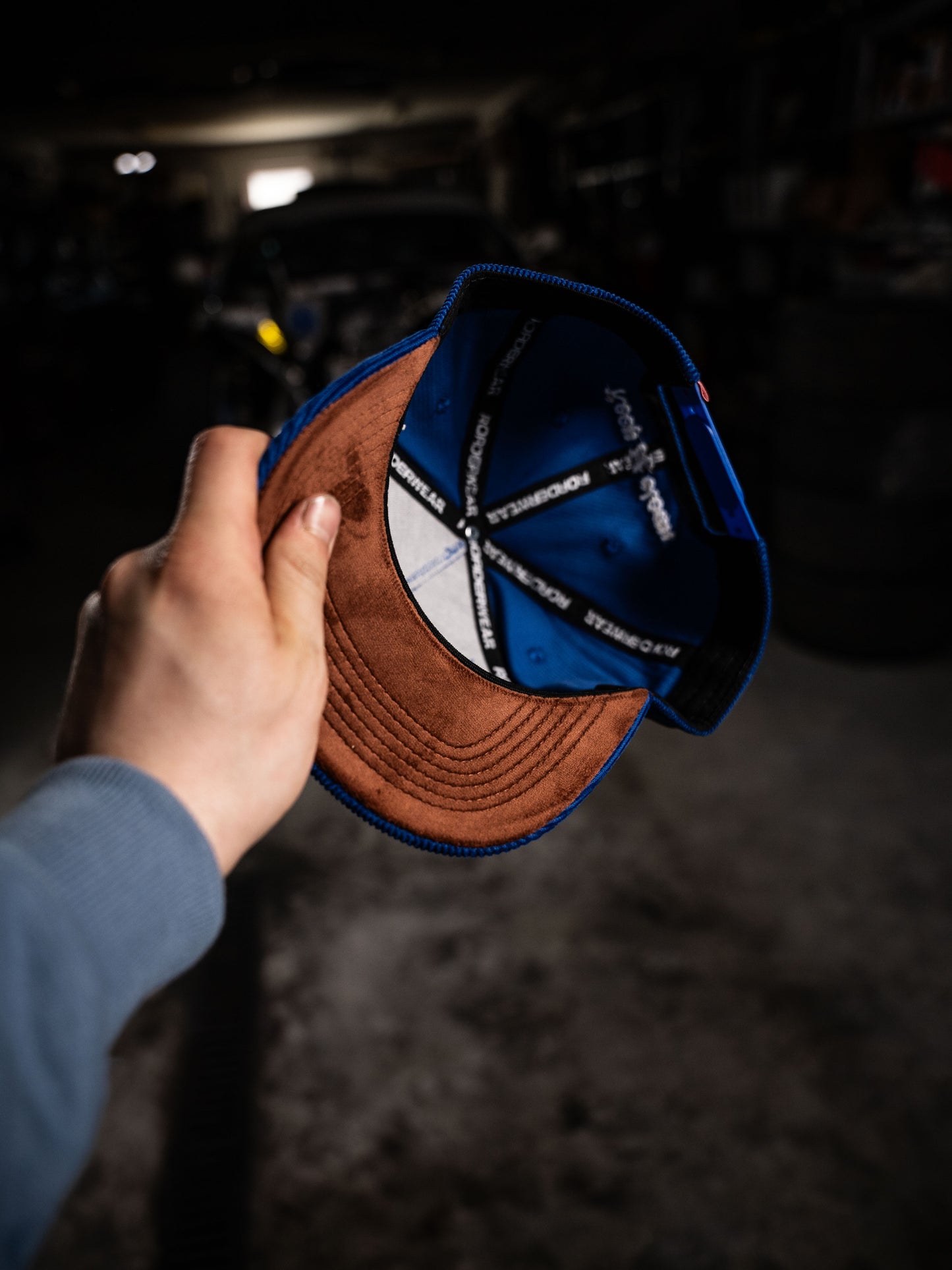 Blue Snapback Manchester Cap Unofficial Clean Car Club