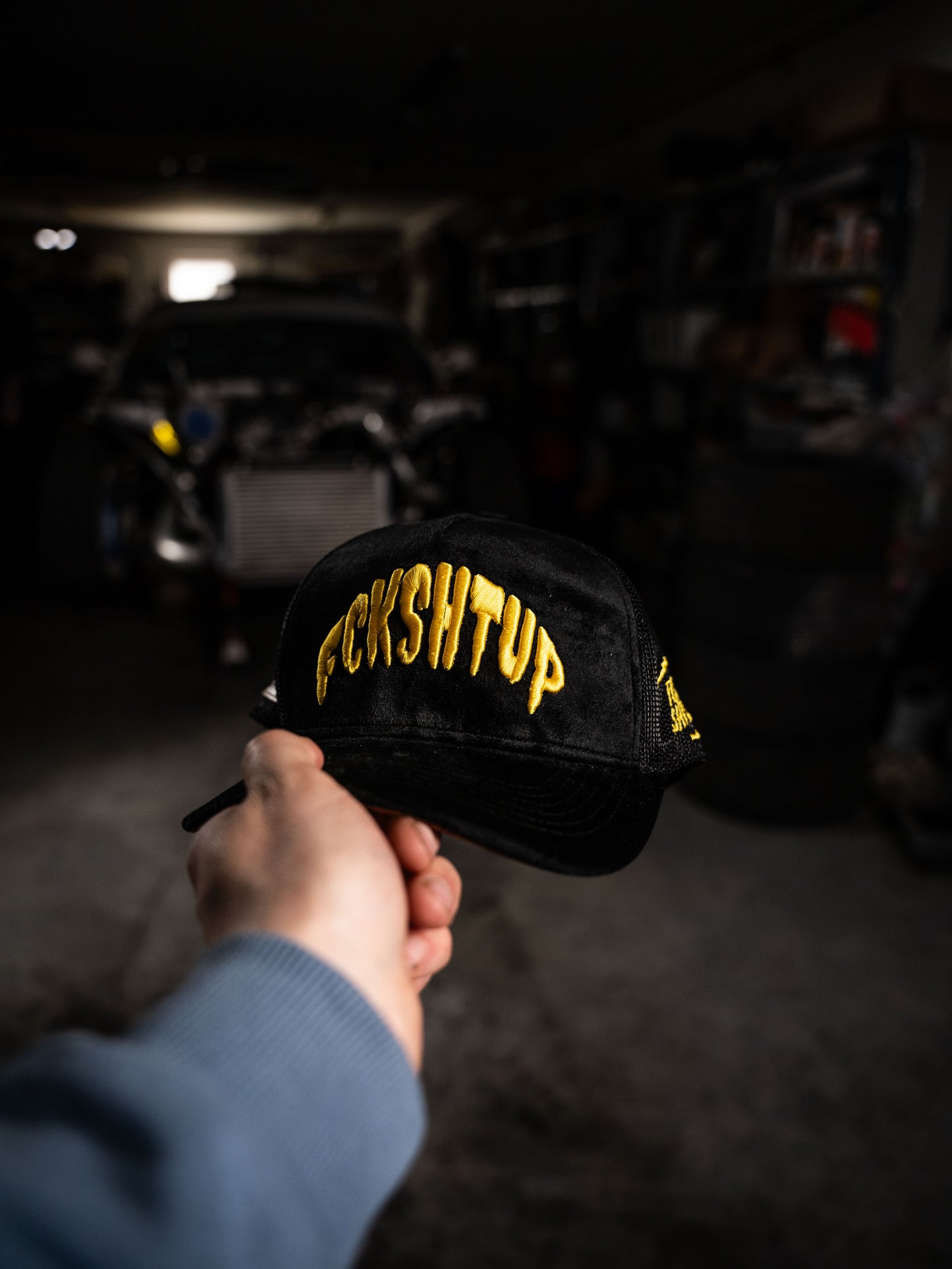 Roaderwear Baseball Cap Ghost Fckshtup Logo