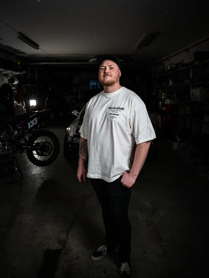 ONROADERS PODCAST SKODAJÄNK WHITE T-SHIRT