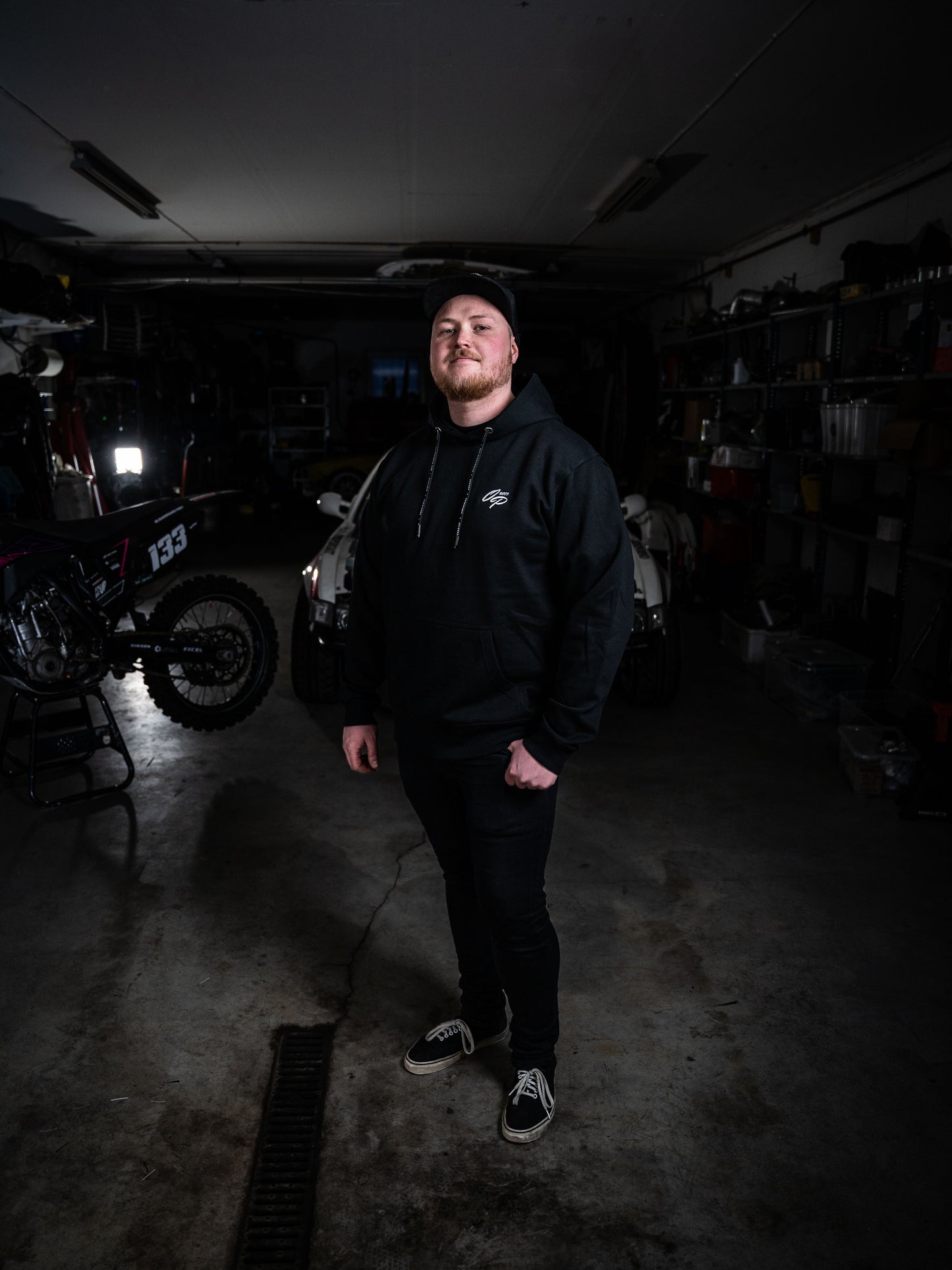 ONROADERS PODCAST OP CLASSIC BLACK HOODIE