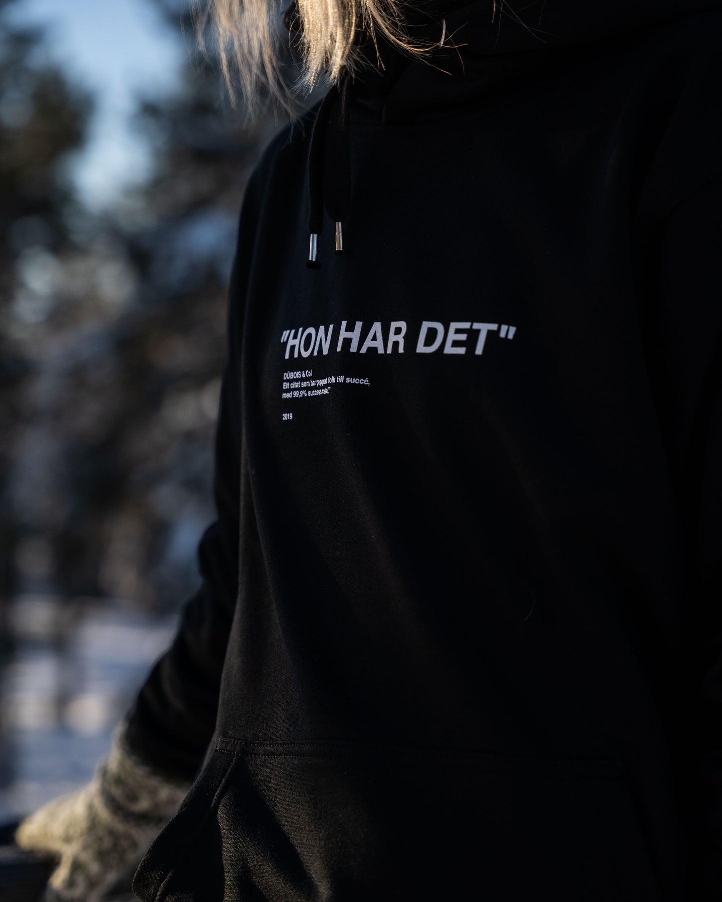 "HON HAR DET" Hoodie