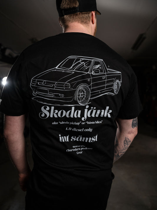 ONROADERS PODCAST SKODAJÄNK BLACK T-SHIRT - Long Edition