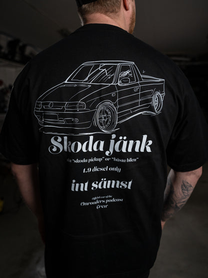 ONROADERS PODCAST SKODAJÄNK BLACK T-SHIRT