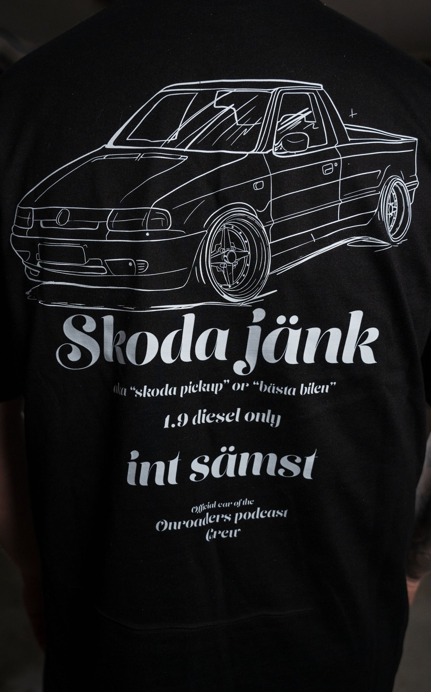 ONROADERS PODCAST SKODAJÄNK BLACK HOODIE