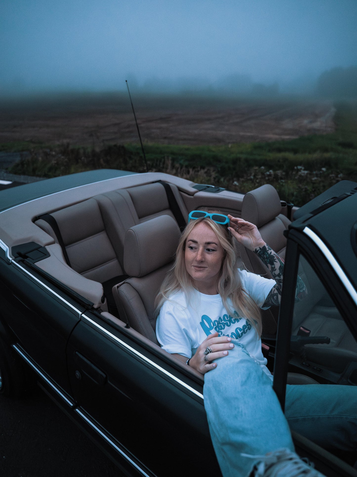 Roaderwear Passenger Princess - Vit T-shirt