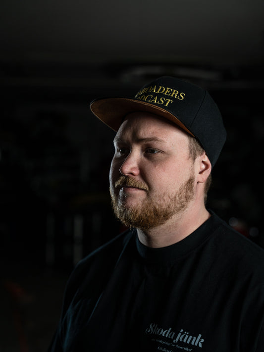 Onroaders Podcast MegaLimited Golden Snapback Cap