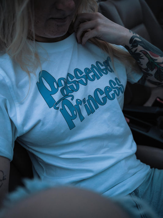 Roaderwear Passenger Princess - Vit T-shirt