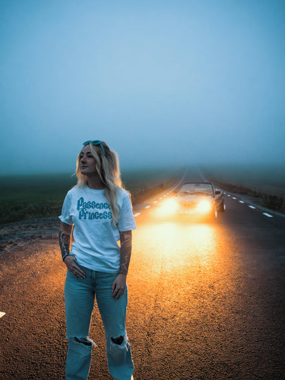 Roaderwear Passenger Princess - Vit T-shirt
