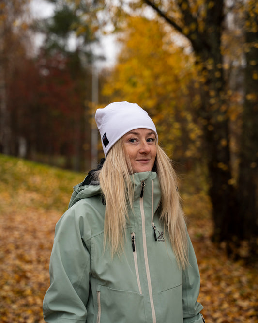 Roaderwear Thin White Beanie – Tunn mössa / arbetsmössa
