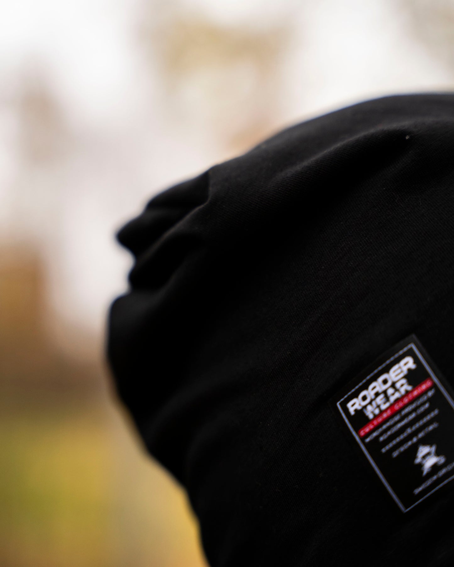 Roaderwear Thin Black Beanie – Tunn mössa / arbetsmössa