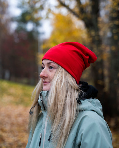 Roaderwear Thin Red Beanie – Tunn mössa / arbetsmössa
